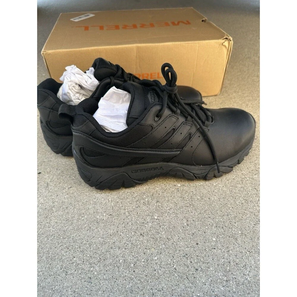 Merrell Men's Boot Moab 2 Response Rugged Tactical Black Shoe J099501 Size 9